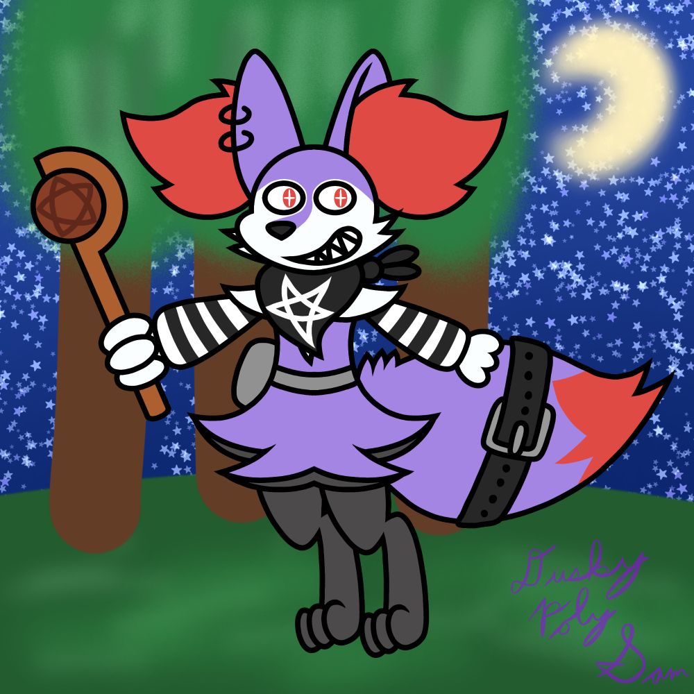 Attack targeted at glitchy of their Braixen, Nora Sundust.