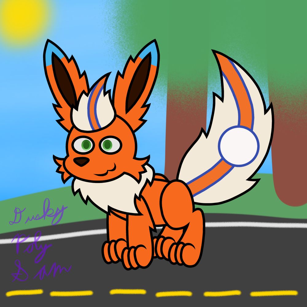 Revenge targeted at fordflareon of art of themself.  ...  ...  Honestly, not more to that.  Their character is basically just a Flareon called Ford.