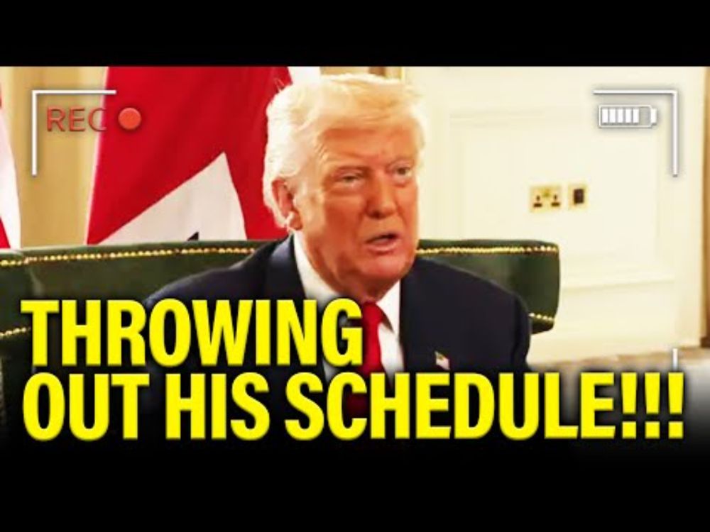 Trump RETURNS to DC IN PANIC and THROWS AWAY Schedule