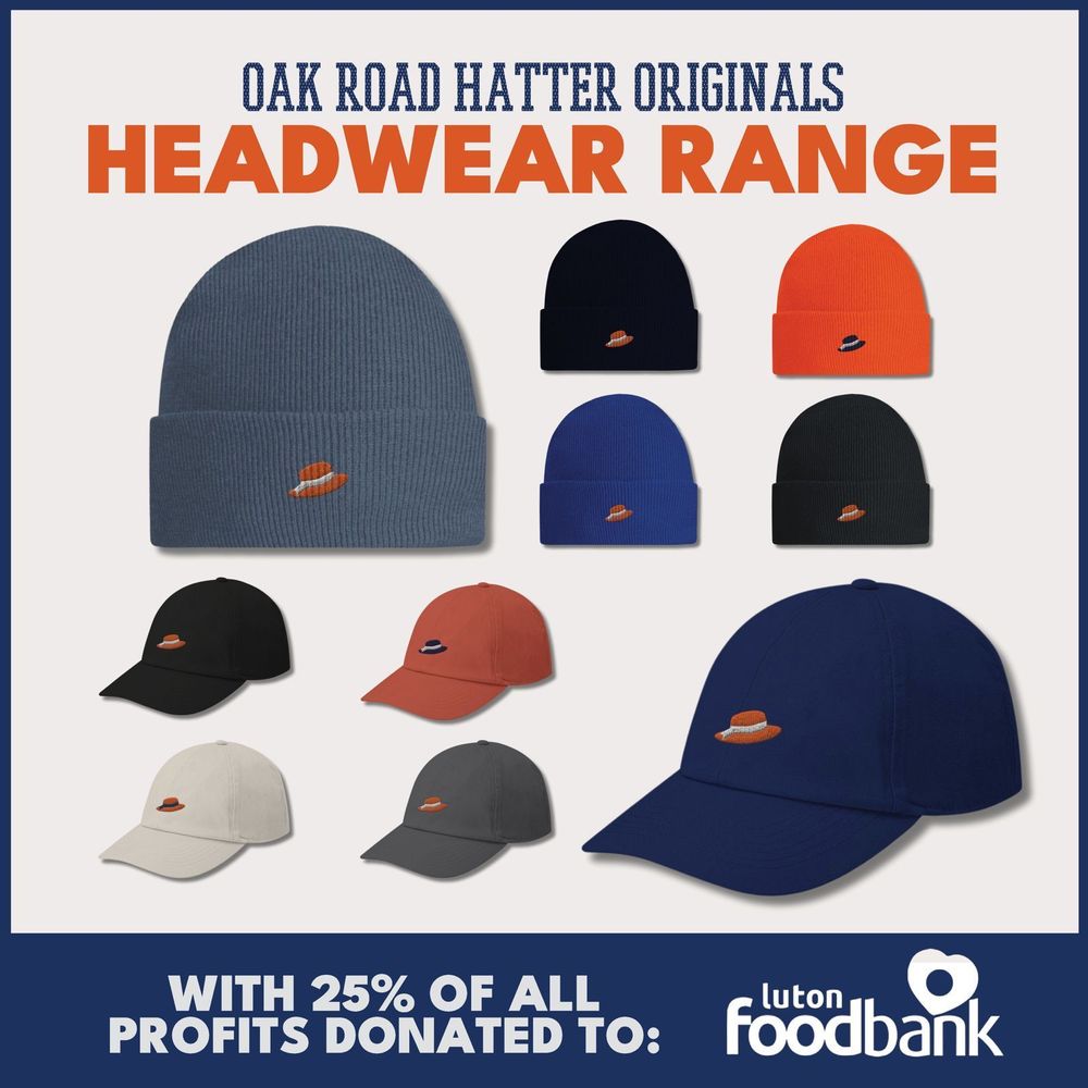 Shop the new headwear range over on www.oakroadhatter.com!
