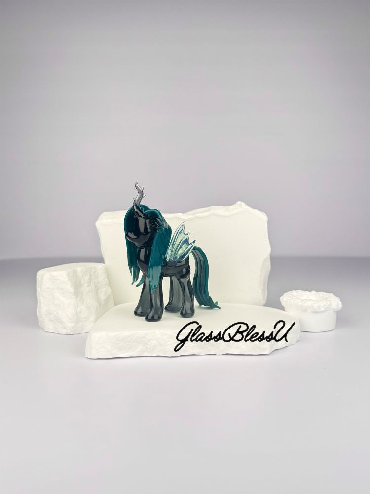 My Little Pony Queen Chrysalis Glass Figure