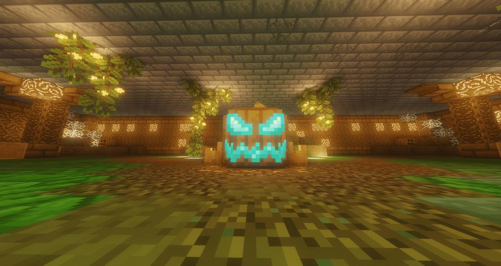 A dungeon from the Twisted Treats mod.