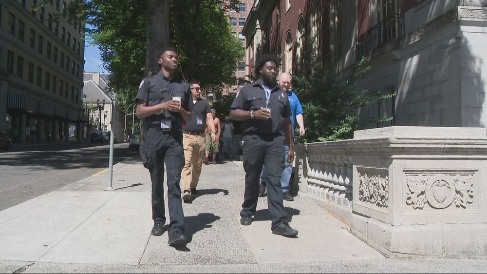 County Commissioner Meghan Moyer, the city and the Portland Police Bureau have disagreed over whose responsibility it is for the crime outside the building.