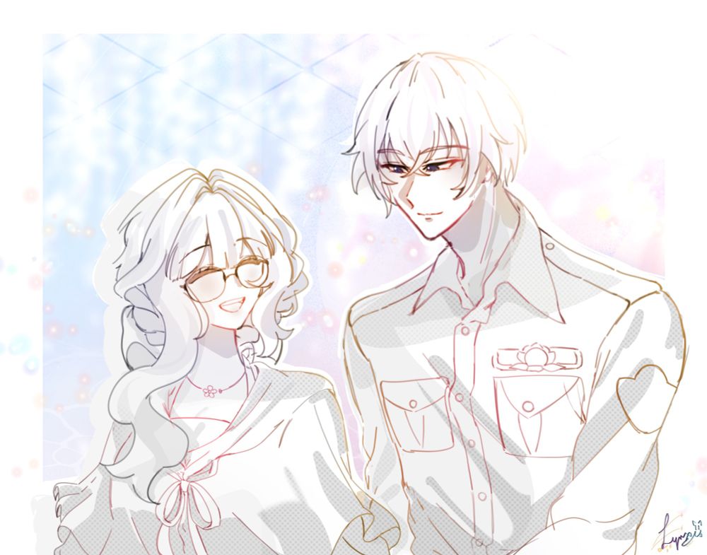    ฝ่ามืออุ่นกอบกุมกันไว้หลวม ๆ เรียวขายาวสาวเท้าตามร่างเล็กที่กำลังก้าวเดินไป

          “พวกเรากำลังจะไปที่ไหนน่ะ?”

          “ไม่บอกค่ะ”

          “เธอตอบแบบนี้เสมอ. . .’

          ยูซุกิหันมาหาเขา คลี่ยิ้มอันแสนอ่อนหวานออกมาจนฟุรุยะเผลอยิ้มตามออกมาโดยไม่รู้ตัว

          “นำทางไปเถอะ”

          “ฉันจะไปกับเธอเอง”

➽───────────────❥➽───────────────❥

        —-• พอเห็นน้องยูจังยิ้มแบบนี้ ฟุรุยะก็ฉุกคิดค่ะ ว่าคนที่มักจะหน้านิ่งแบบเธอคงจะกำลังอารมณ์ดีมาก ๆ แถมรู้สึกดีด้วยค่ะที่เห็นน้องดูร่าเริงขนาดนี้

          แม้จะไม่รู้ว่าเธอกำลังพาเขาไปที่ไหน แต่หัวใจก็ไม่เคยนึกสงสัยเลย แต่คล้อยตามอย่างว่าง่าย

          ‘ ไม่ว่าเธอจะไปที่ไหน ฉันก็จะไปกับเธอ ’

          ต่อให้ผ่านมานานแล้ว ฟุรุยะก็ยังทำแบบนี้กับน้องเสมอค่ะ