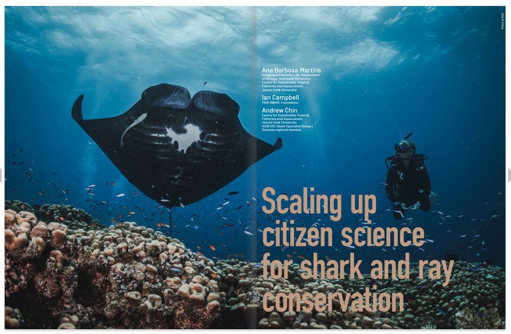 Photo of the cover page of the magazine article