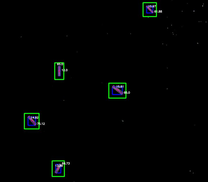 Automated sampling of morphological data from tracked aquatic organisms