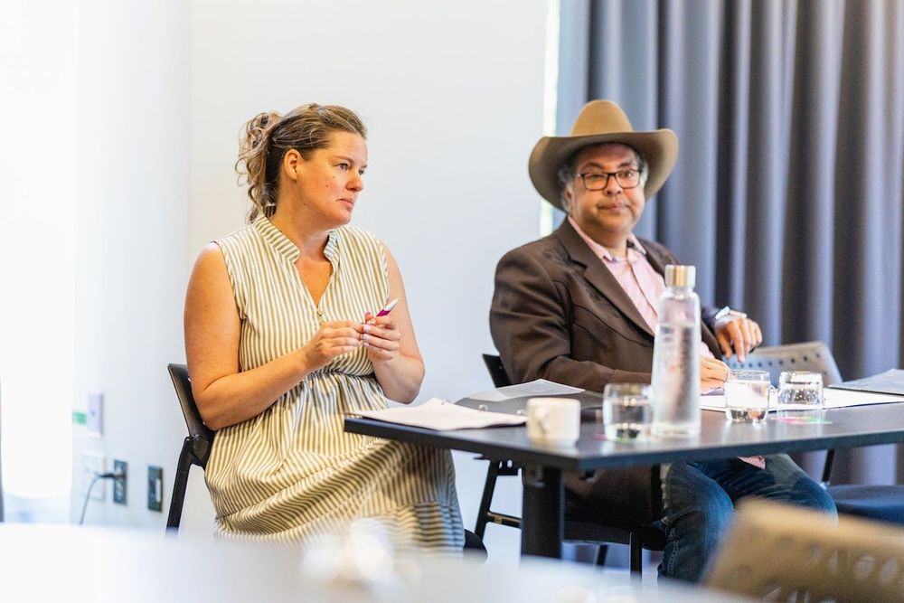 Image of MLA Sweet with Leader Nenshi