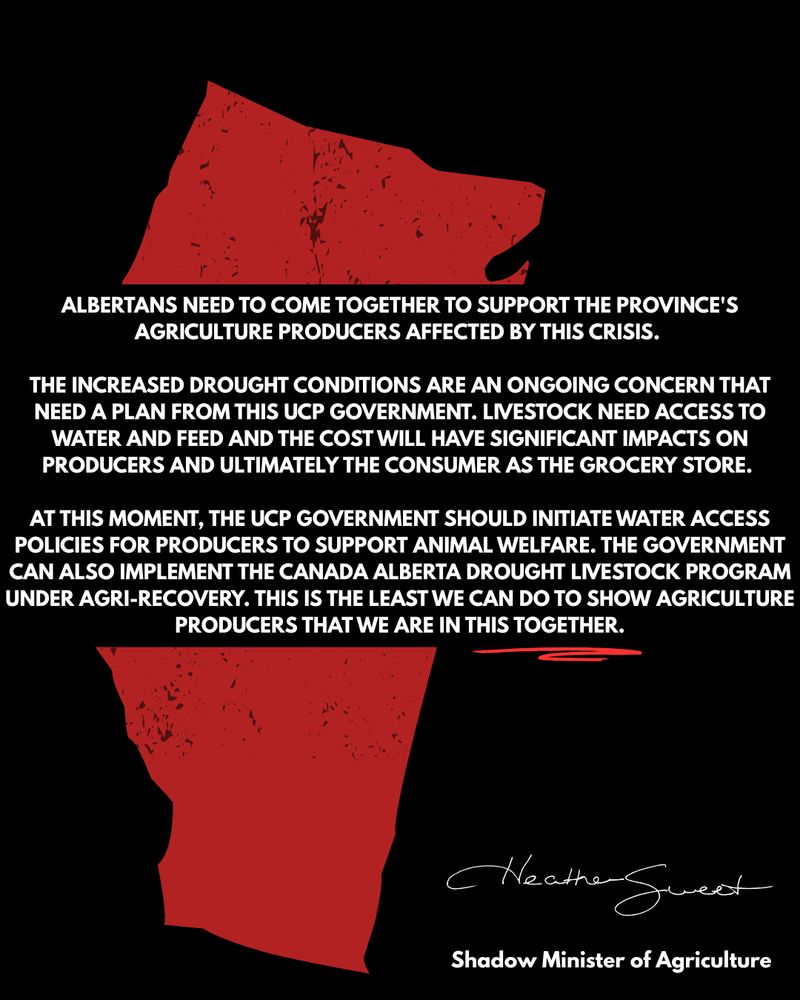 Graphic with MLA Sweet's statement on the issue.