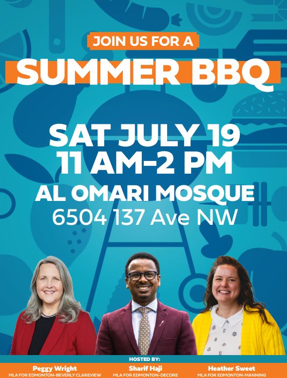 Poster for the Summer BBQ