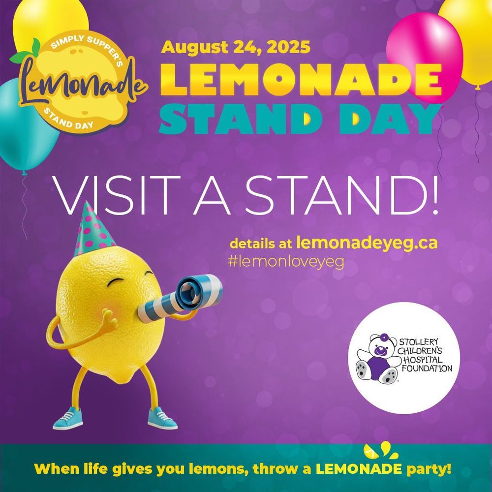 General poster for Lemonade Stand Day.