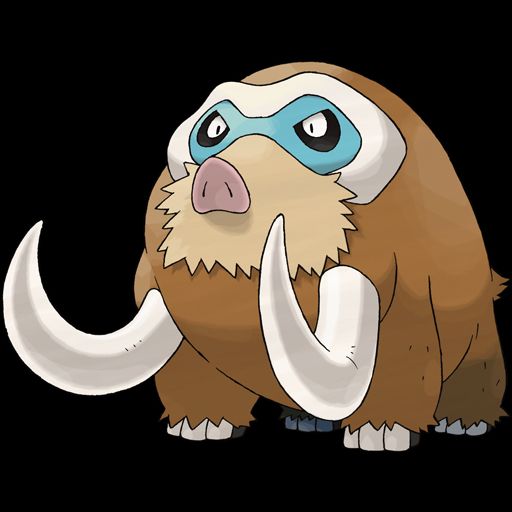 An image of the ice pokemon Mamoswine.