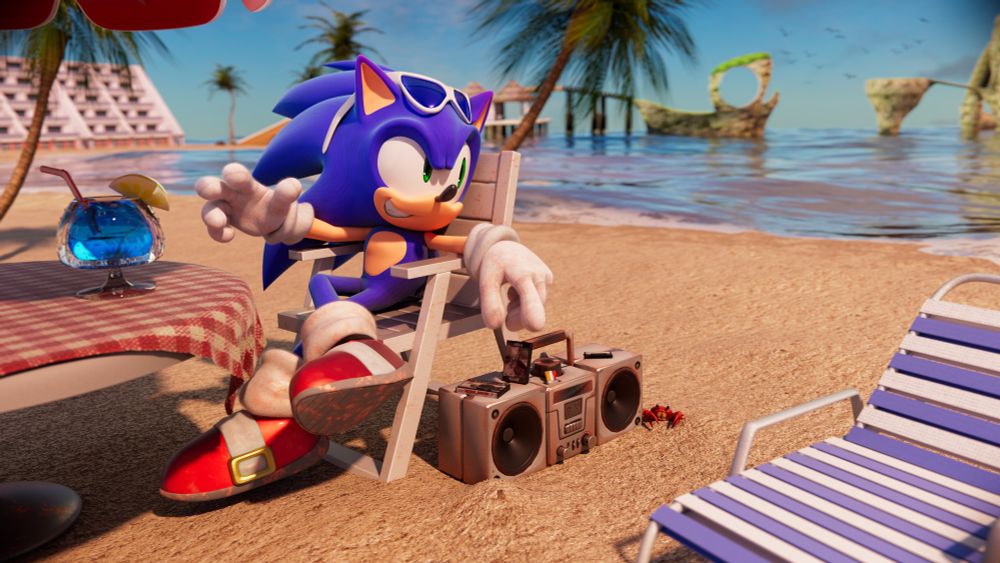 Based on the ending scene from “Sonic Adventure”