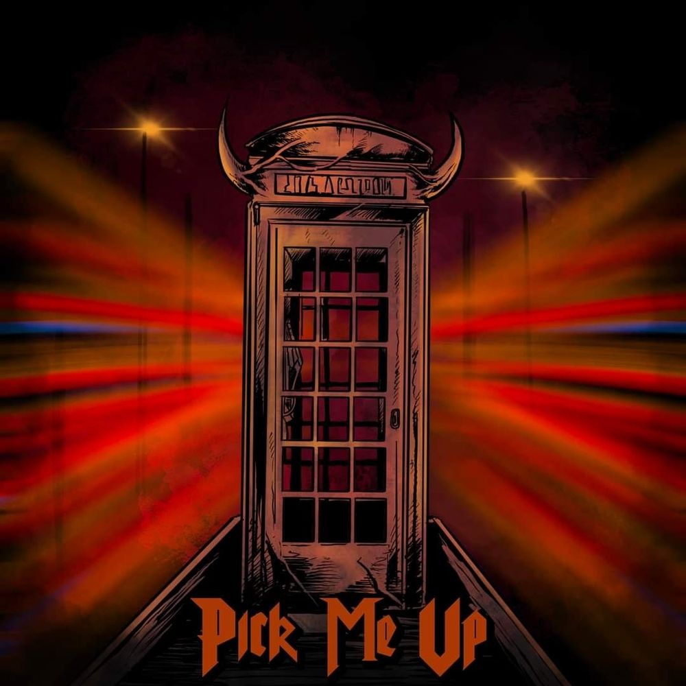 Phone booth cover art for our new single, 'Pick Me Up'