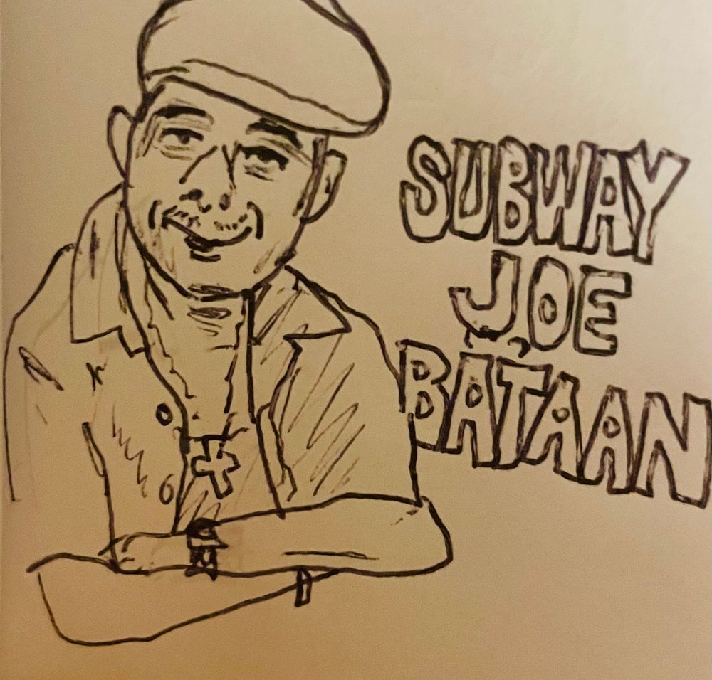 Didn’t get a decent snap as too busy soaking up the night so here’s a very rubbish sketch of the King of Latin Soul, Joe Bataan. 🙌🏽