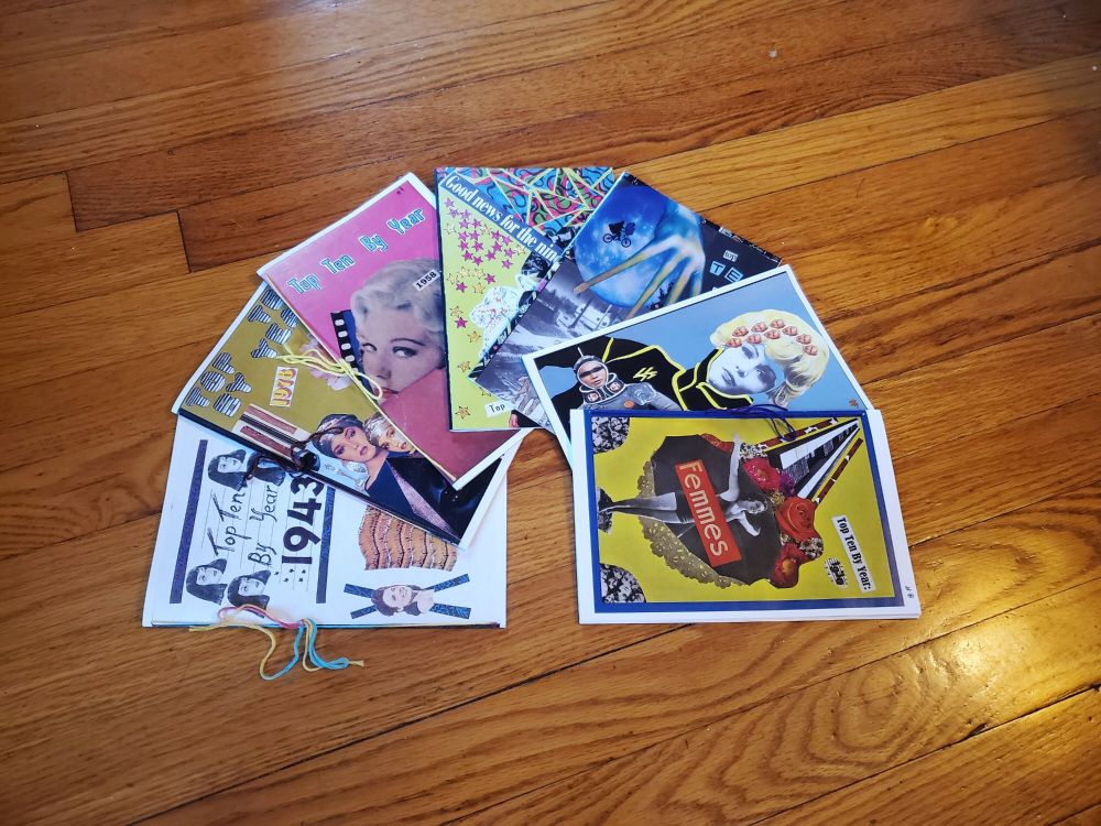 homemade film zines by katie stebbins