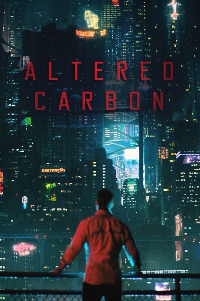 Altered Carbon (first series, only) is a brilliant futuristic whodunit - a blend of excellent fight scenes, sci-fi and plenty of awesome visuals! 