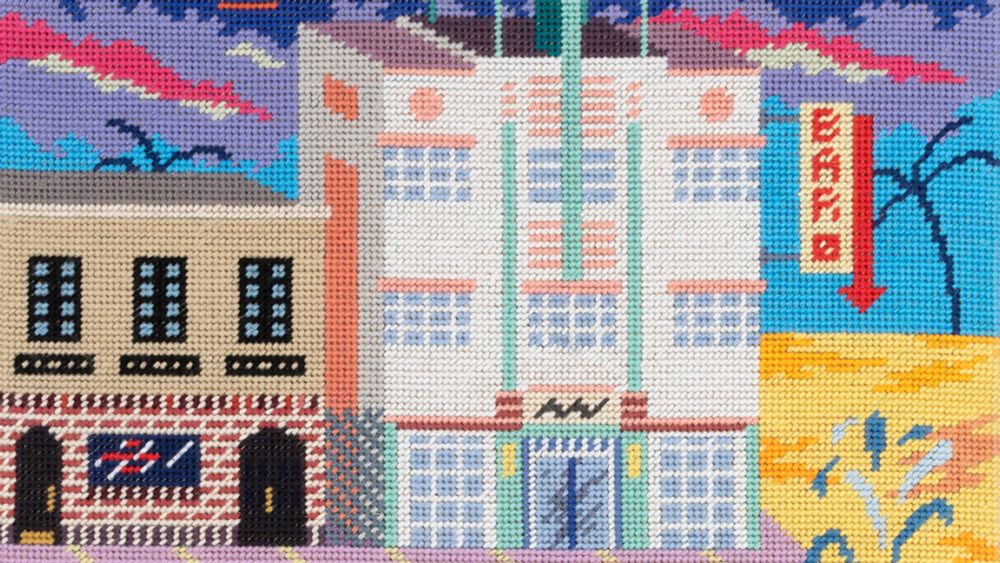 The Gay Male Artists Subverting the Primness of Cross-Stitch