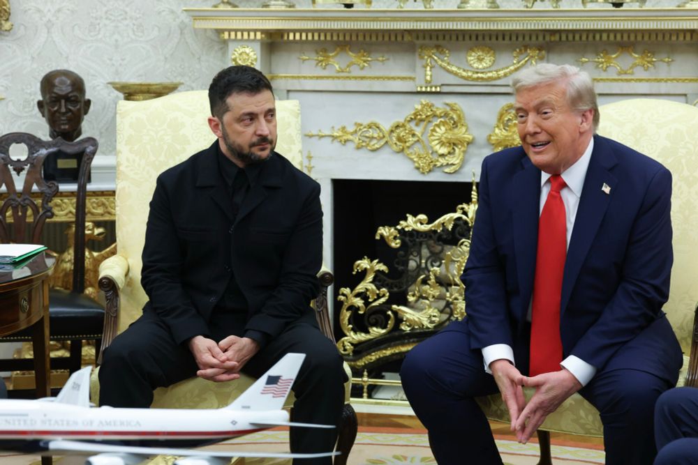 Trump, Zelenskyy exit White House talks hopeful about security guarantee for Ukraine • Kansas Reflector