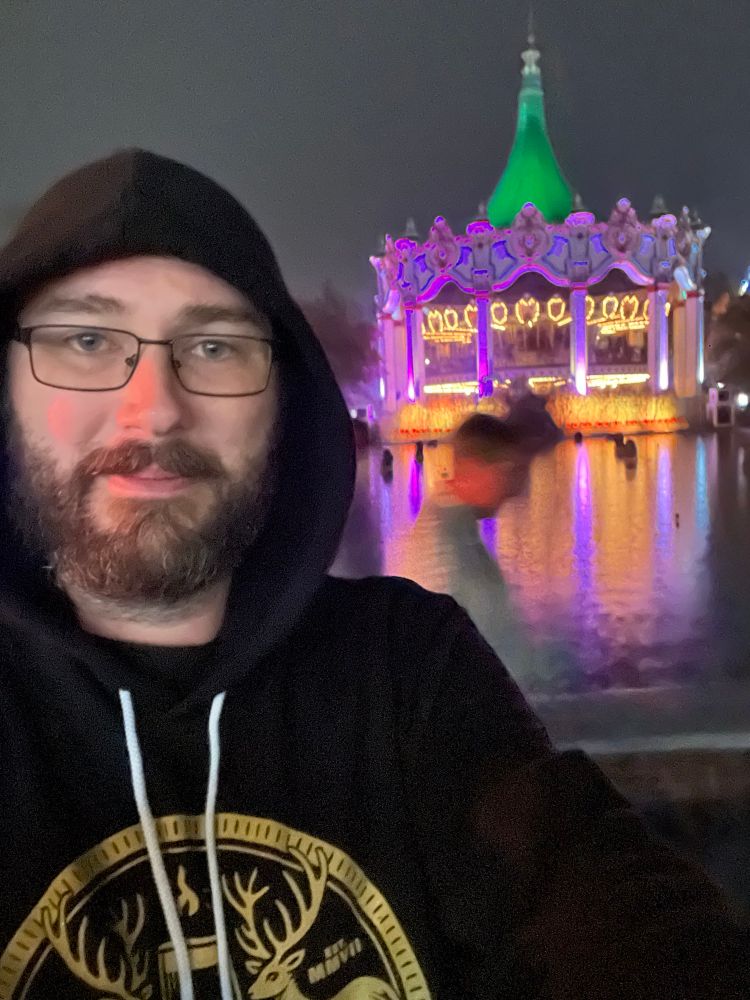 Me at Fright Fest, Six Flags Great America