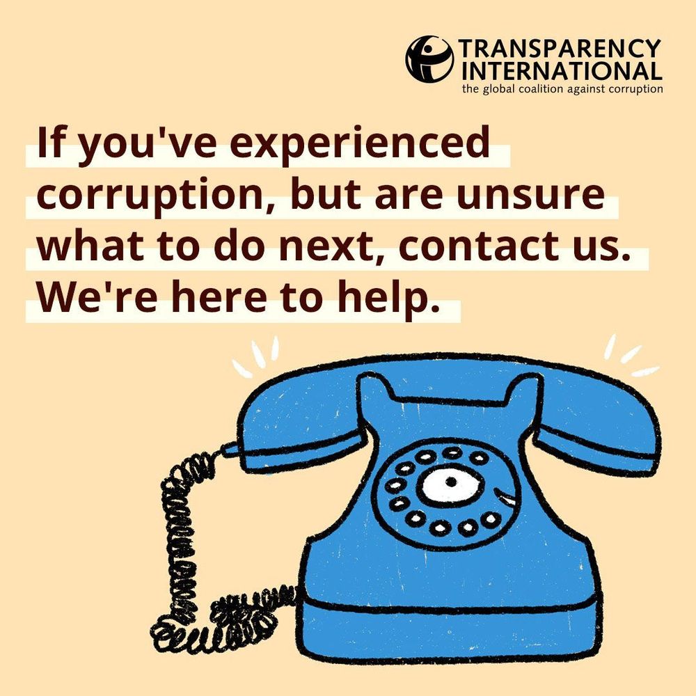 If you have experienced corruption, but unsure of what to do next, contact us. We're here to help.