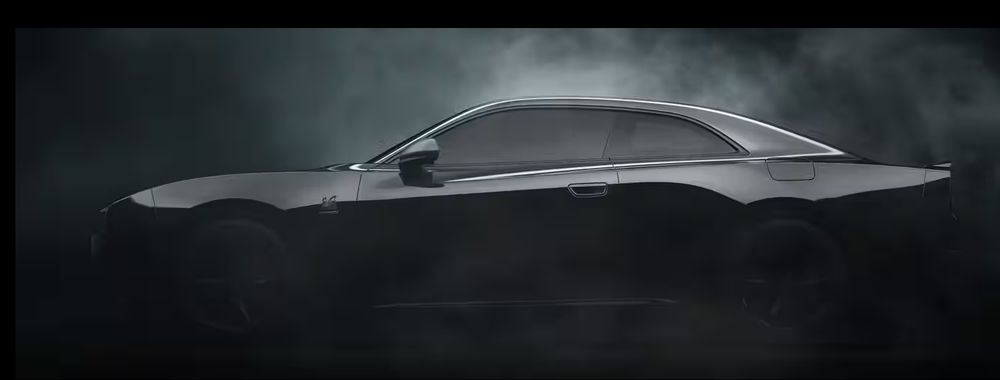 A side profile shot of the new Dodge Charger Coupe