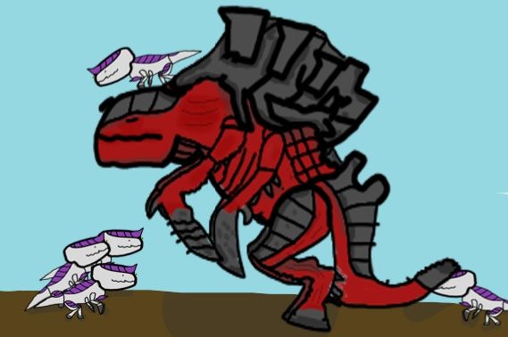 Grandpa got discovered by some pretty goofy gaunts belonging to another Hivefleet.. 🤔