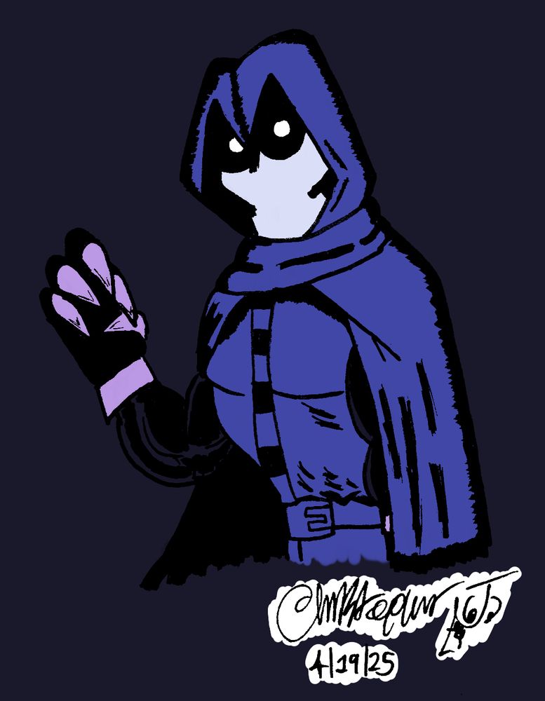 The Stranger, a character belonging to deviln/@fancygoblin_ at Twitter.

(Posted this on my Twitter page on April 19, 2024, mistakenly dated for 4/19/25)