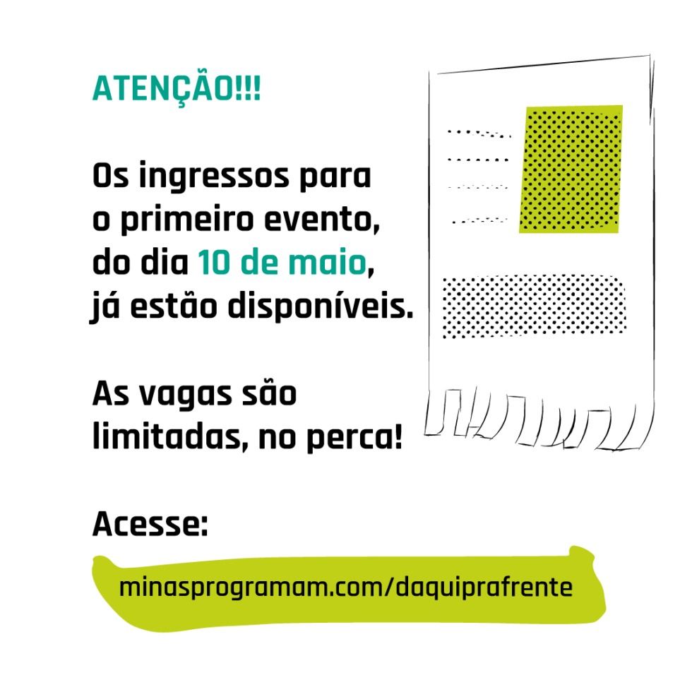 Imagem com uma descrição do evento e o link para o site.