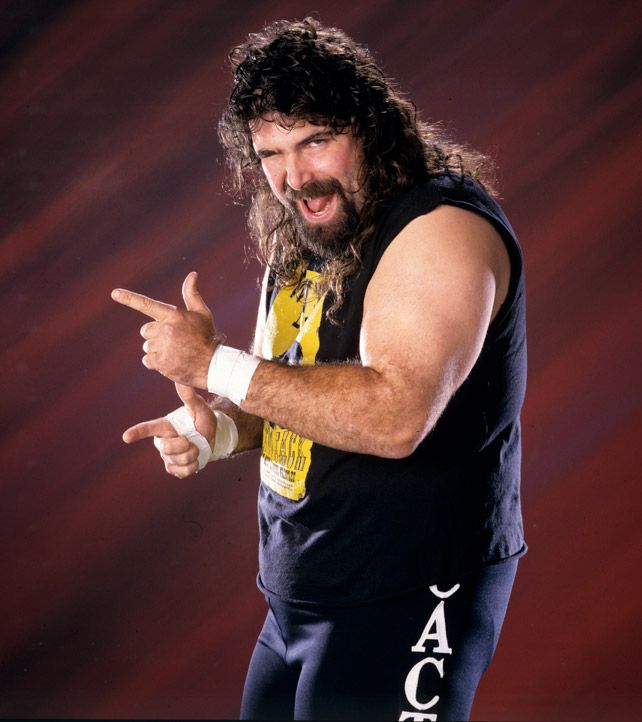 Mick Foley as the dangerous Cactus Jack
