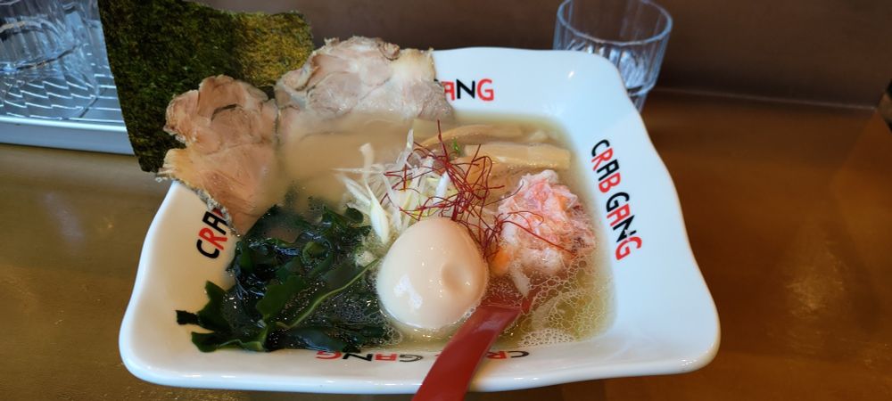 札幌 CRABGANGの塩、卵付き