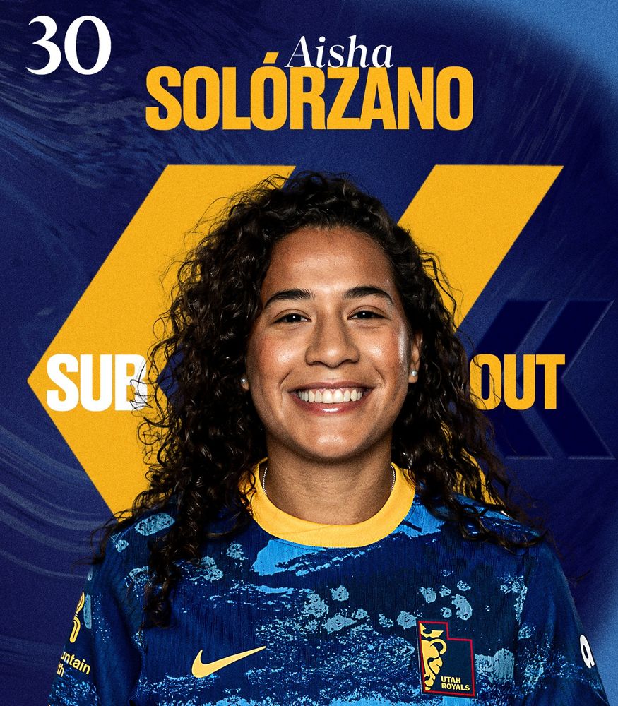 Sub Out: Aisha Solórzano