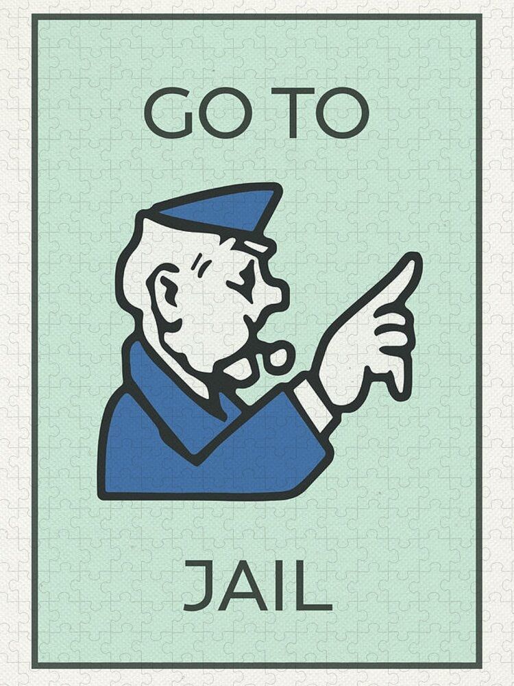 The Go to Jail Monopoly square