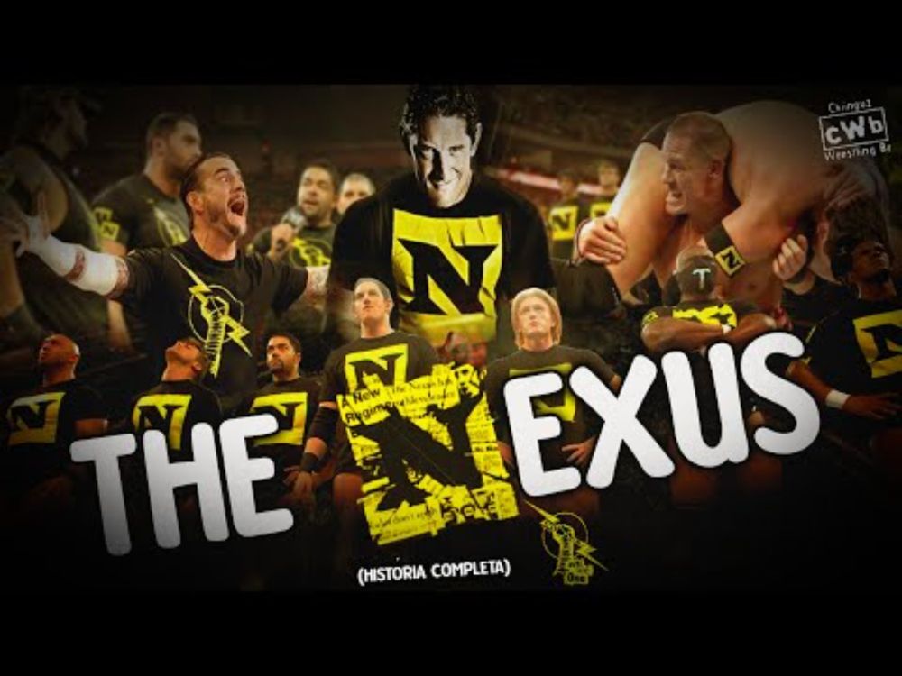 a HISTÓRIA COMPLETA do THE NEXUS na WWE