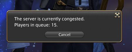 Final Fantasy XIV login queue