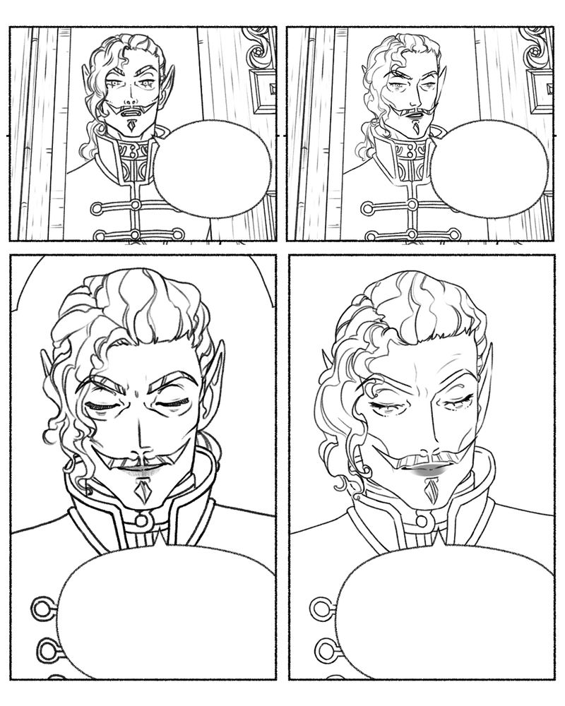 A comparison image showing comic panels in both the old and new art styles.