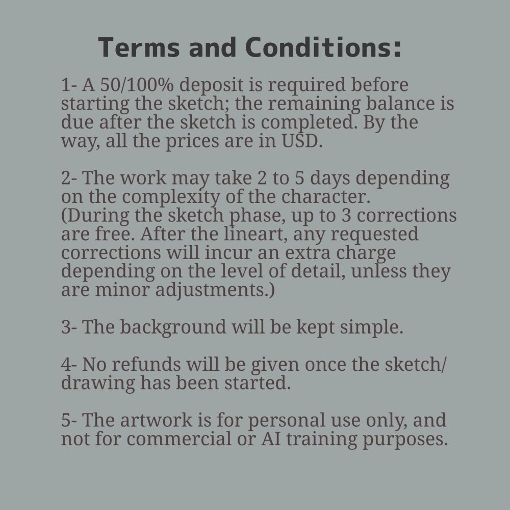 Terms and Conditions
