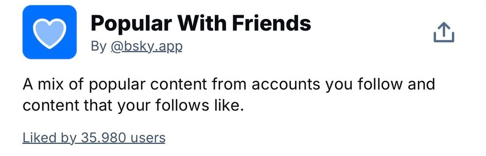 Popular With Friends