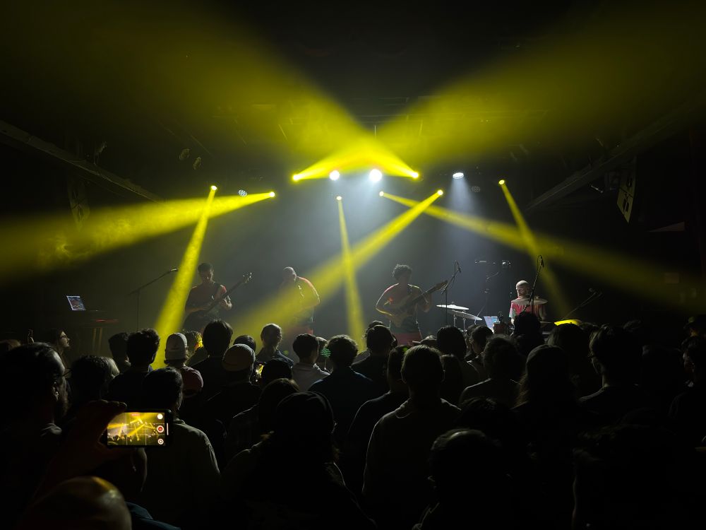 The band Sungazer on stage at the music venue Terminal West in Atlanta in January 2025