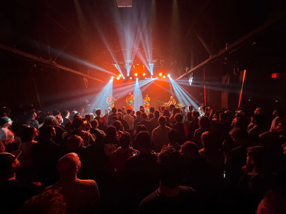 The band Sungazer on stage at the music venue Terminal West in Atlanta in January 2025
