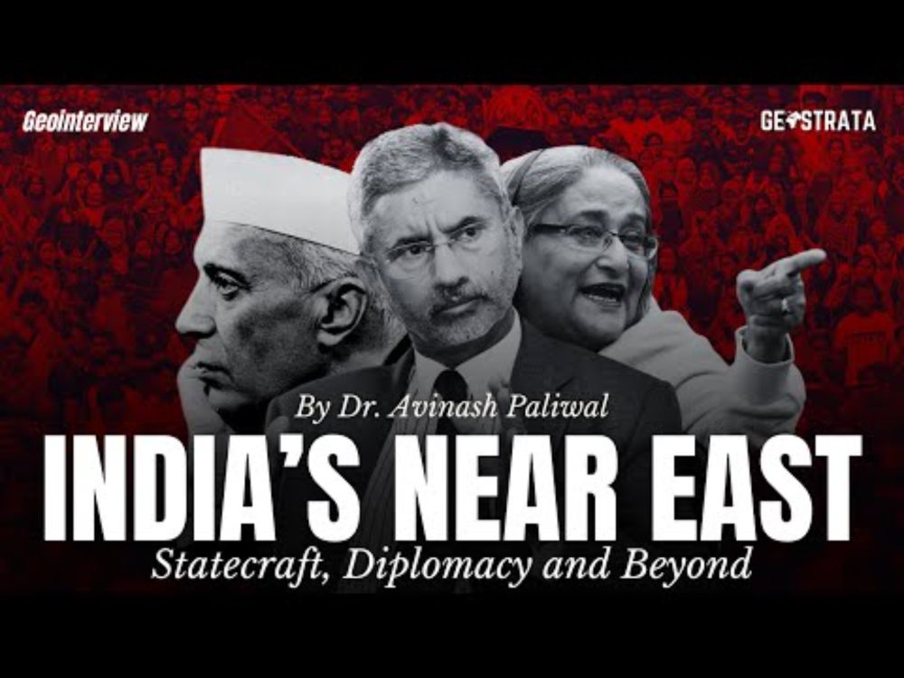 India's Near East - Statecraft, Diplomacy, and Beyond | GeoInterview with Avinash Paliwal