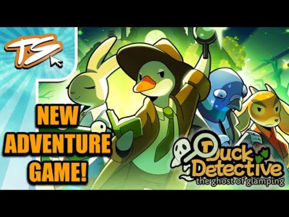 A NEW DUCK DETECTIVE GAME IS COMING! | Duck Detective: The Ghost of Glamping | New Adventure Games