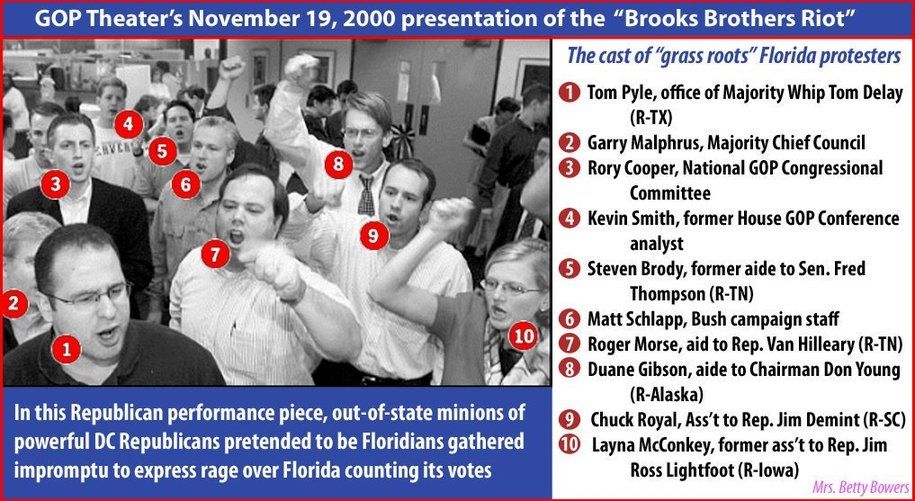 The Brooks Brothers Riot.