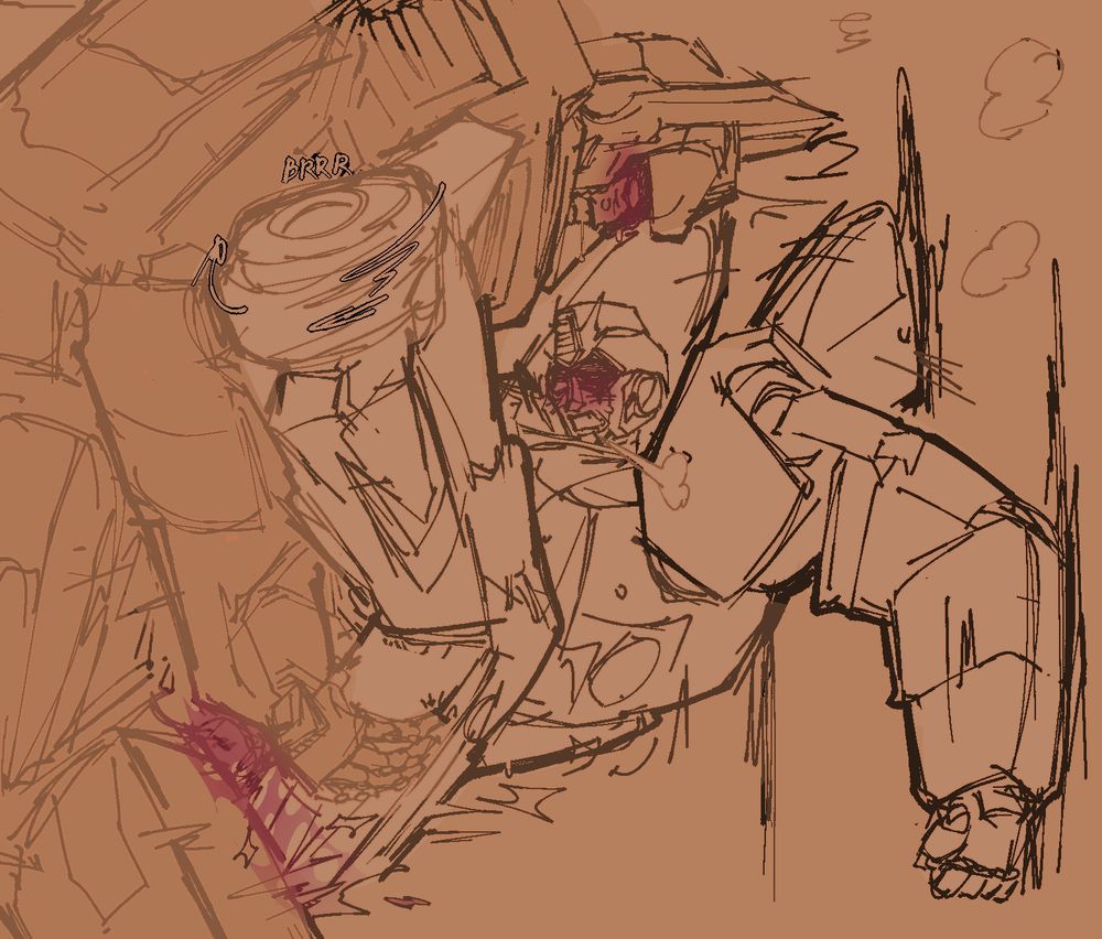 Prowl is pushed up against a wall by Fortress Maximus, who roughly fucks his valve. Due to their height difference Prowl is essentially held up by Fortmax, who folds his legs up with his arms are braced against the wall. Both have angry and intense expressions.