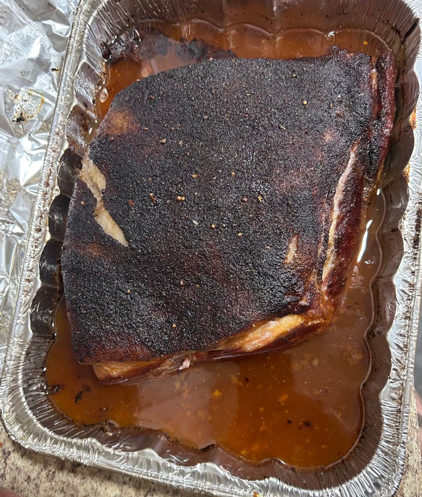 Smoked pork butt