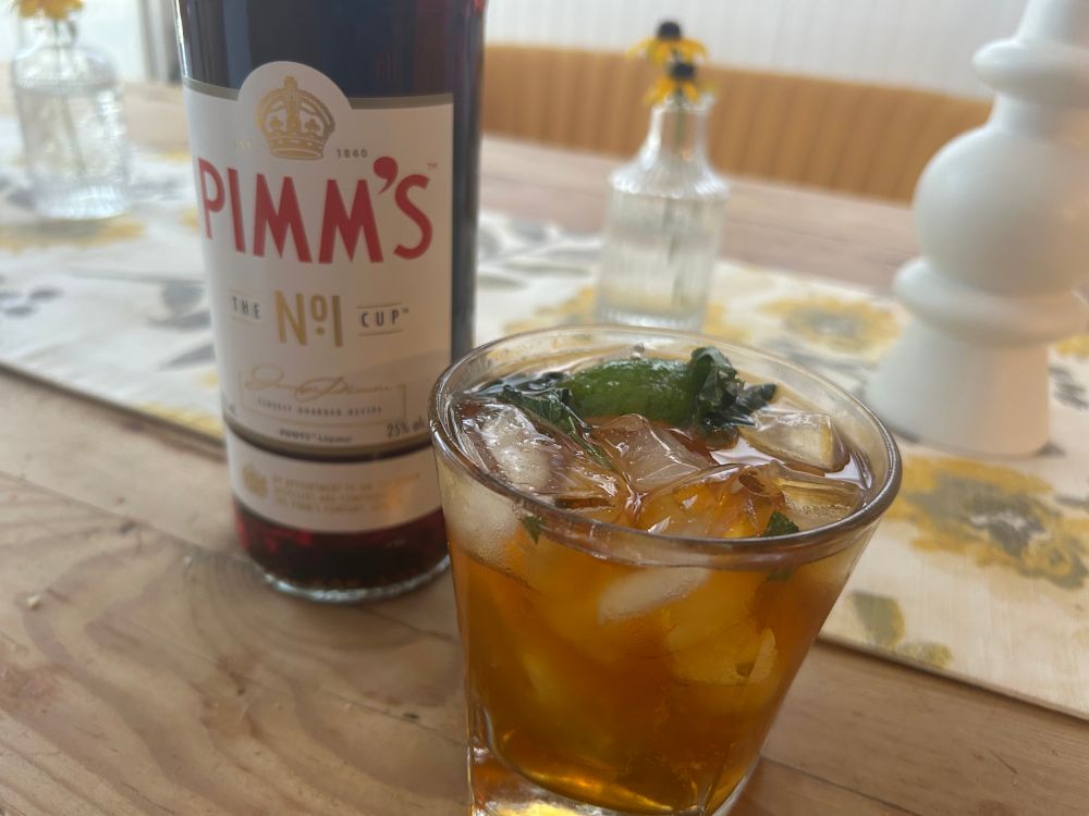 My variation on a Pimm’s cup