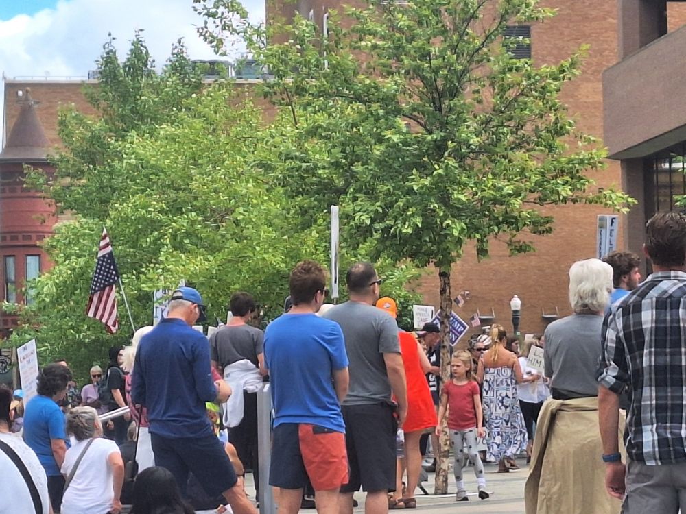 4th of July protest, Boise