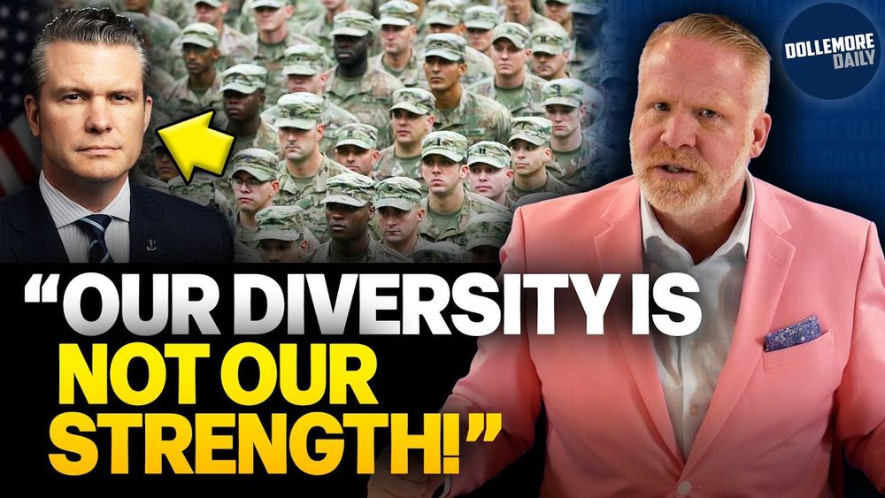 Scared Racist SecDef Says MILITARY ONLY NEEDS WHITE PEOPLE!!!