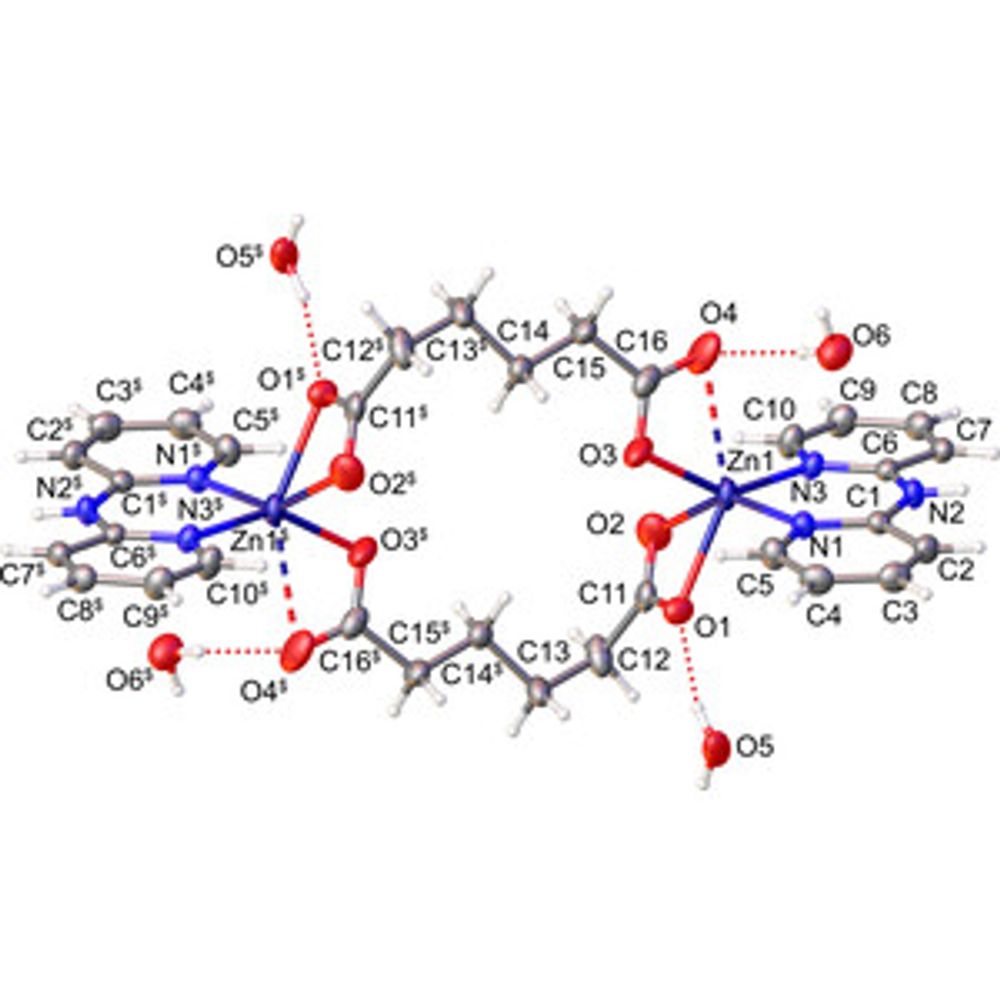 Di-μ-adipato-κ4O1,O1′:O6,O6′-bis­[(2,2′-di­pyridyl­amine-κ2N,N′)zinc(II)] trihydrate