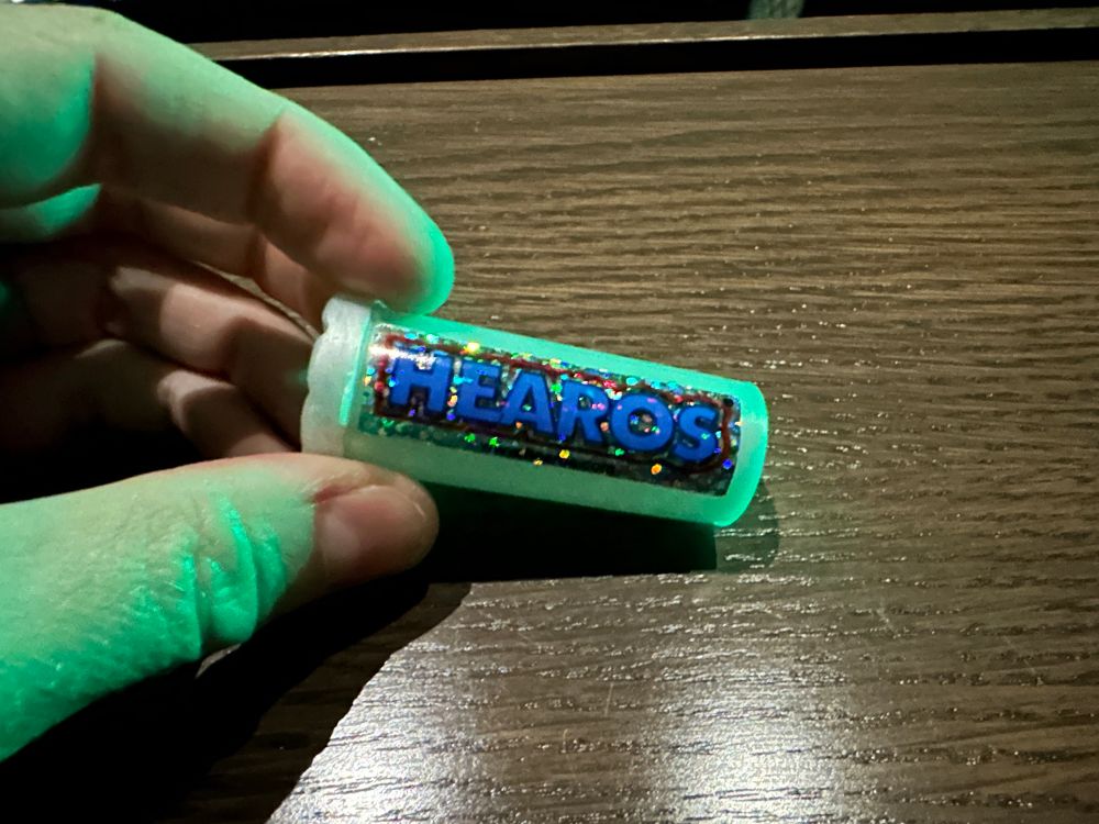 The container for Hearos earplugs. I would have taken a photo of the plugs themselves but I’m wearing them!