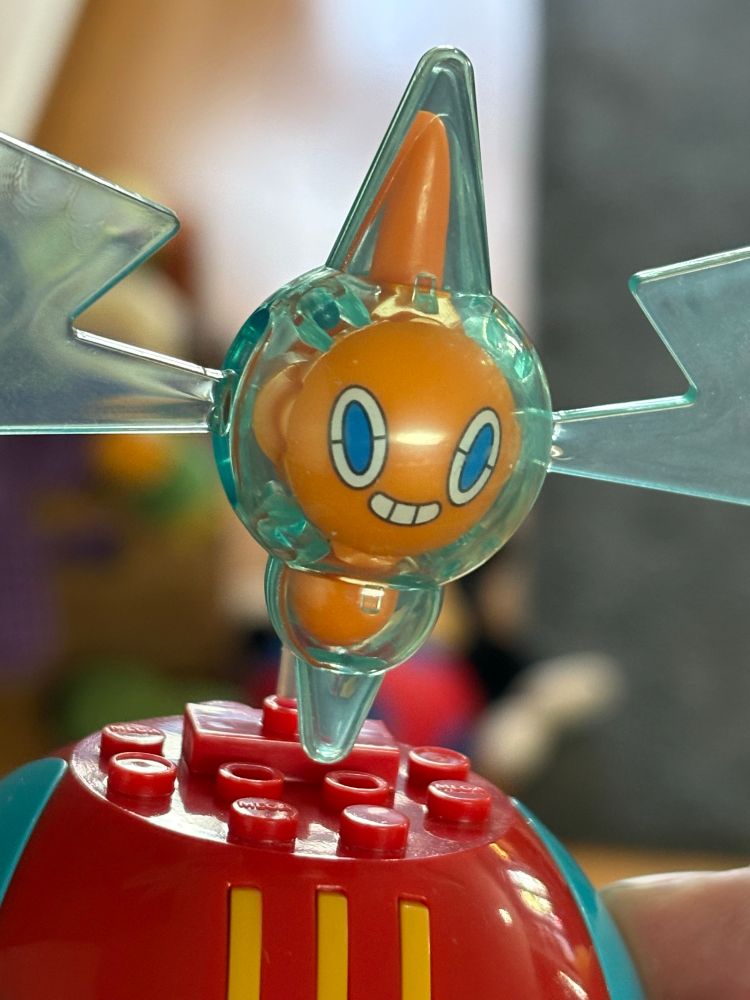 Photo of a Mega Blox Rotom